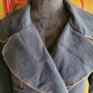 Vintage Burning Torch fleece jacket